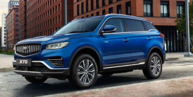 Belgee презентовала для России обновленный кроссовер X70 с полным приводом