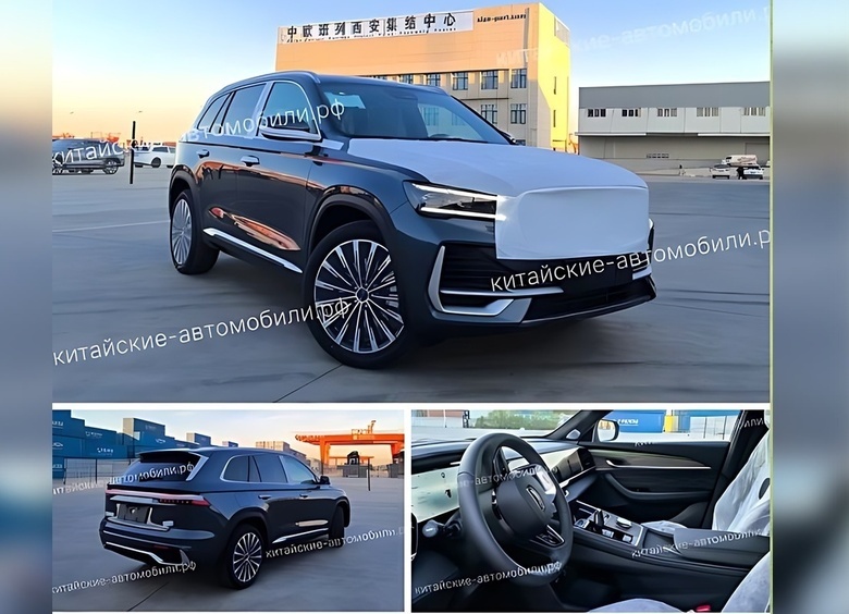 В Россию отправили первую партию обновленных кроссоверов Geely Monjaro