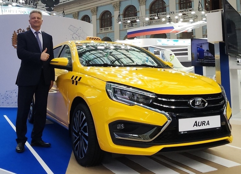 В России презентовали «бюджетную» LADA Aura для такси