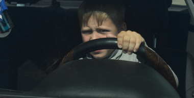 12-летний ребенок на машине матери врезался в столб в Бурятии