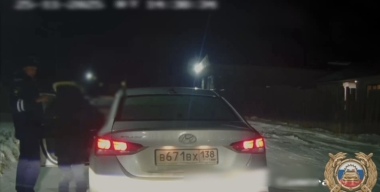 12-летнего ребенка за рулем легковушки остановила ДПС в Иркутской области