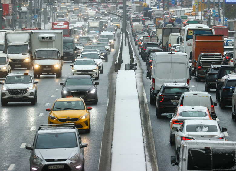 К 1 января дороги Москвы опустеют на 60%