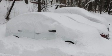 Татарстан в снежном плену, метель парализовала движение